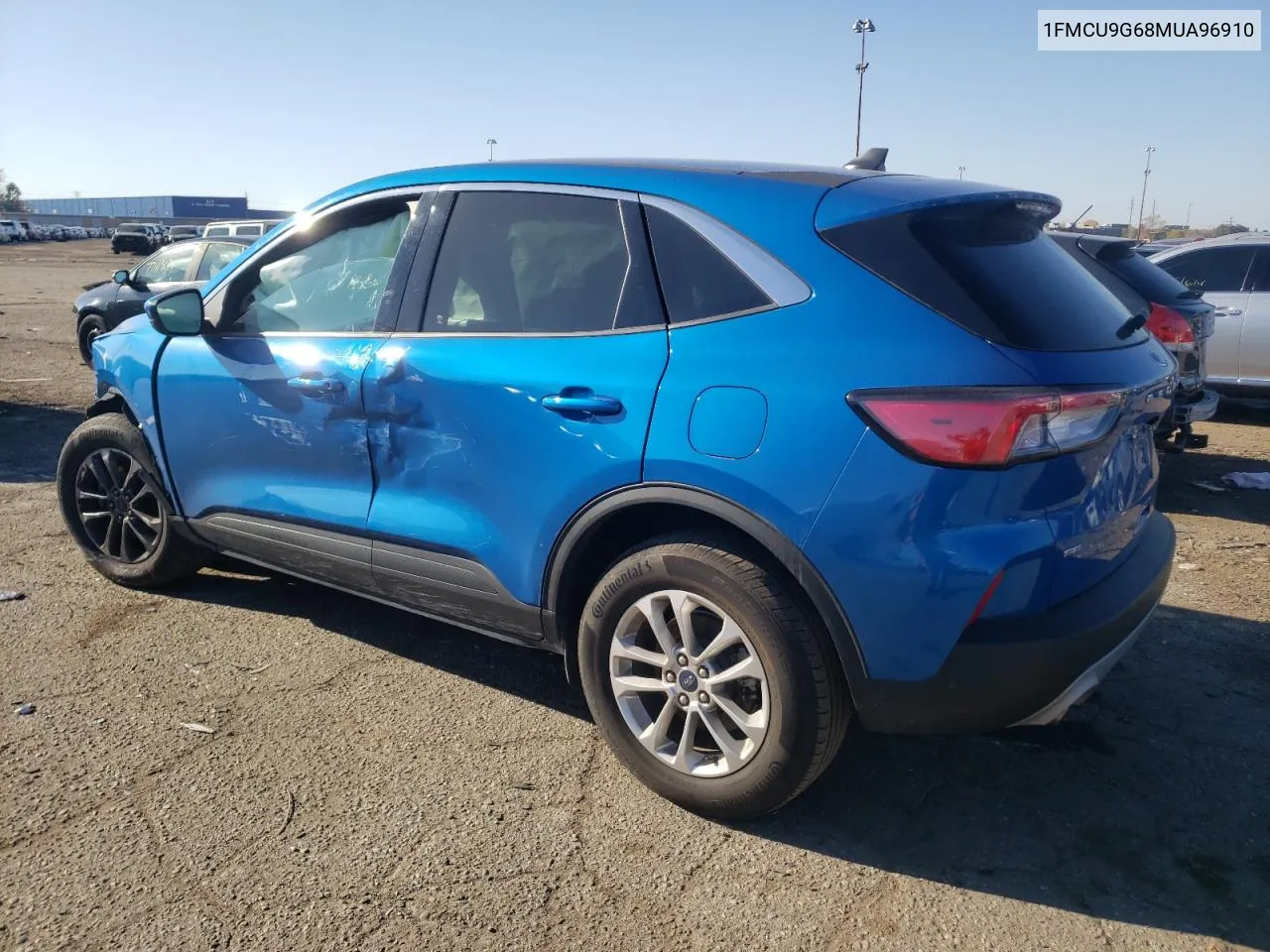 2021 Ford Escape Se VIN: 1FMCU9G68MUA96910 Lot: 76228274