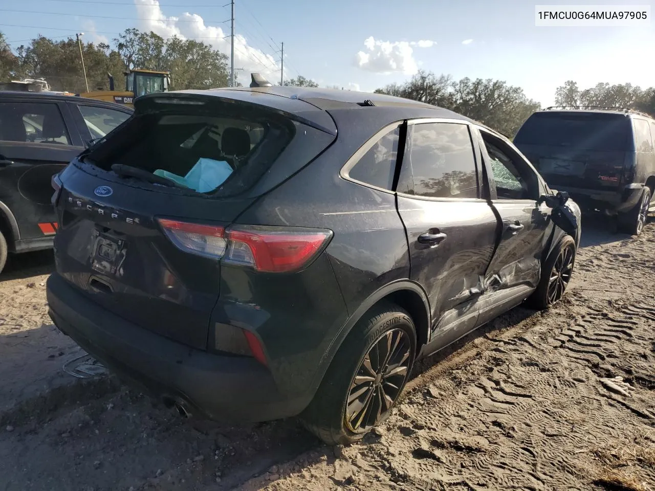 2021 Ford Escape Se VIN: 1FMCU0G64MUA97905 Lot: 77201124