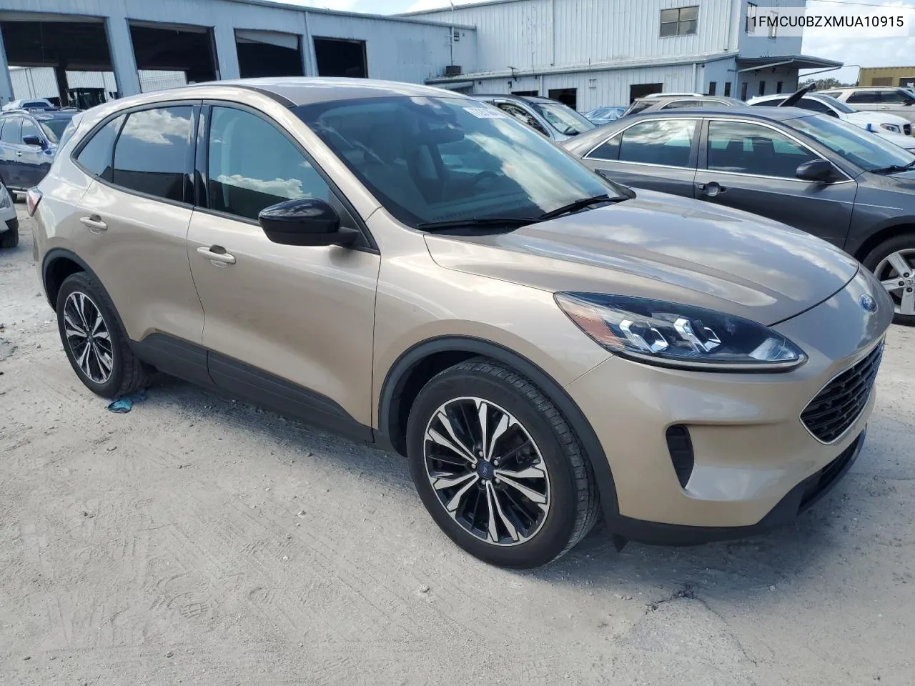 2021 Ford Escape Se VIN: 1FMCU0BZXMUA10915 Lot: 77261064