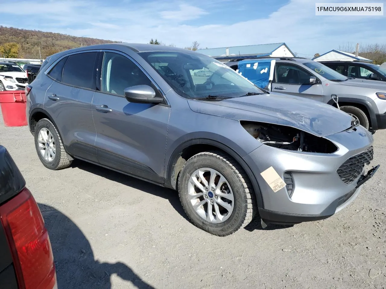 2021 Ford Escape Se VIN: 1FMCU9G6XMUA75198 Lot: 77282784