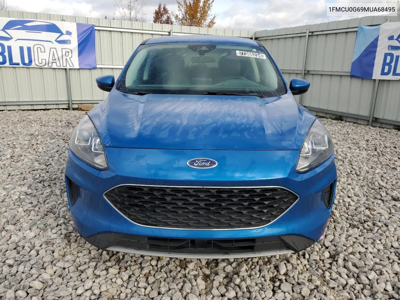 2021 Ford Escape Se VIN: 1FMCU0G69MUA68495 Lot: 77366234