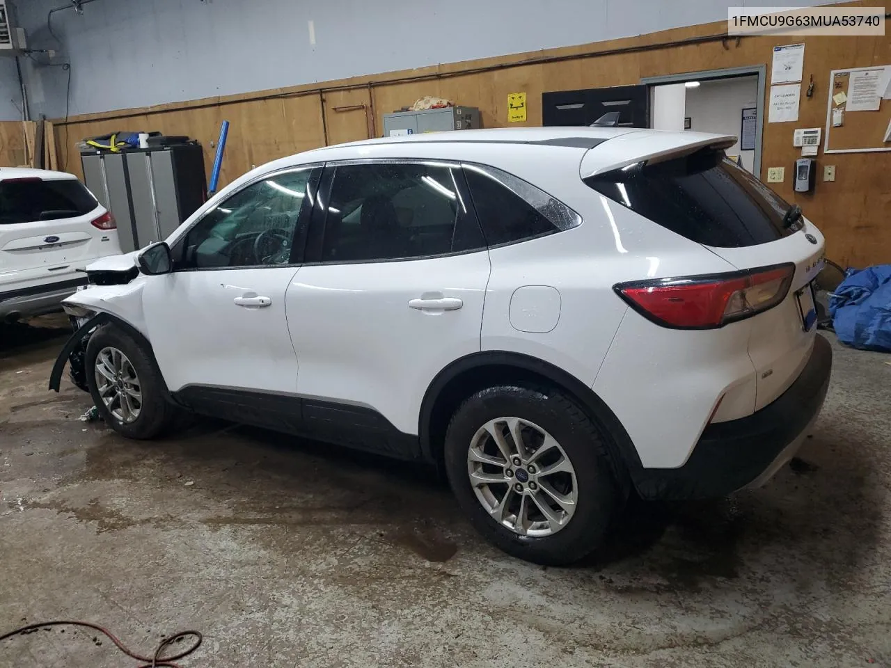 2021 Ford Escape Se VIN: 1FMCU9G63MUA53740 Lot: 77453064