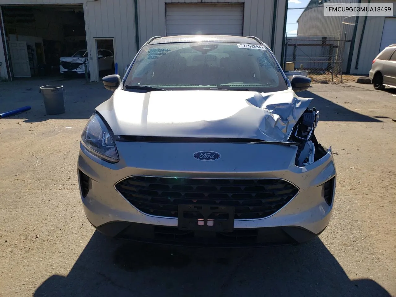 2021 Ford Escape Se VIN: 1FMCU9G63MUA18499 Lot: 77569884