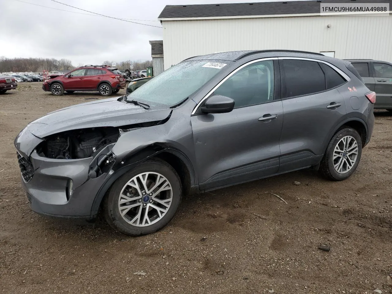 2021 Ford Escape Sel VIN: 1FMCU9H66MUA49888 Lot: 77644674