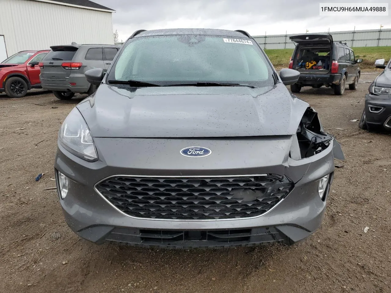 2021 Ford Escape Sel VIN: 1FMCU9H66MUA49888 Lot: 77644674