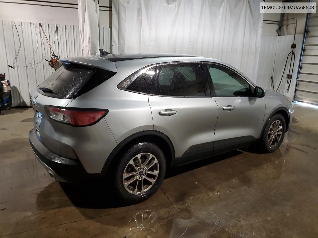 2021 Ford Escape Se VIN: 1FMCU0G64MUA68503 Lot: 78435674