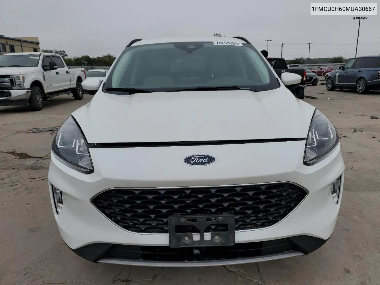 2021 Ford Escape Sel VIN: 1FMCU0H60MUA30667 Lot: 78680964