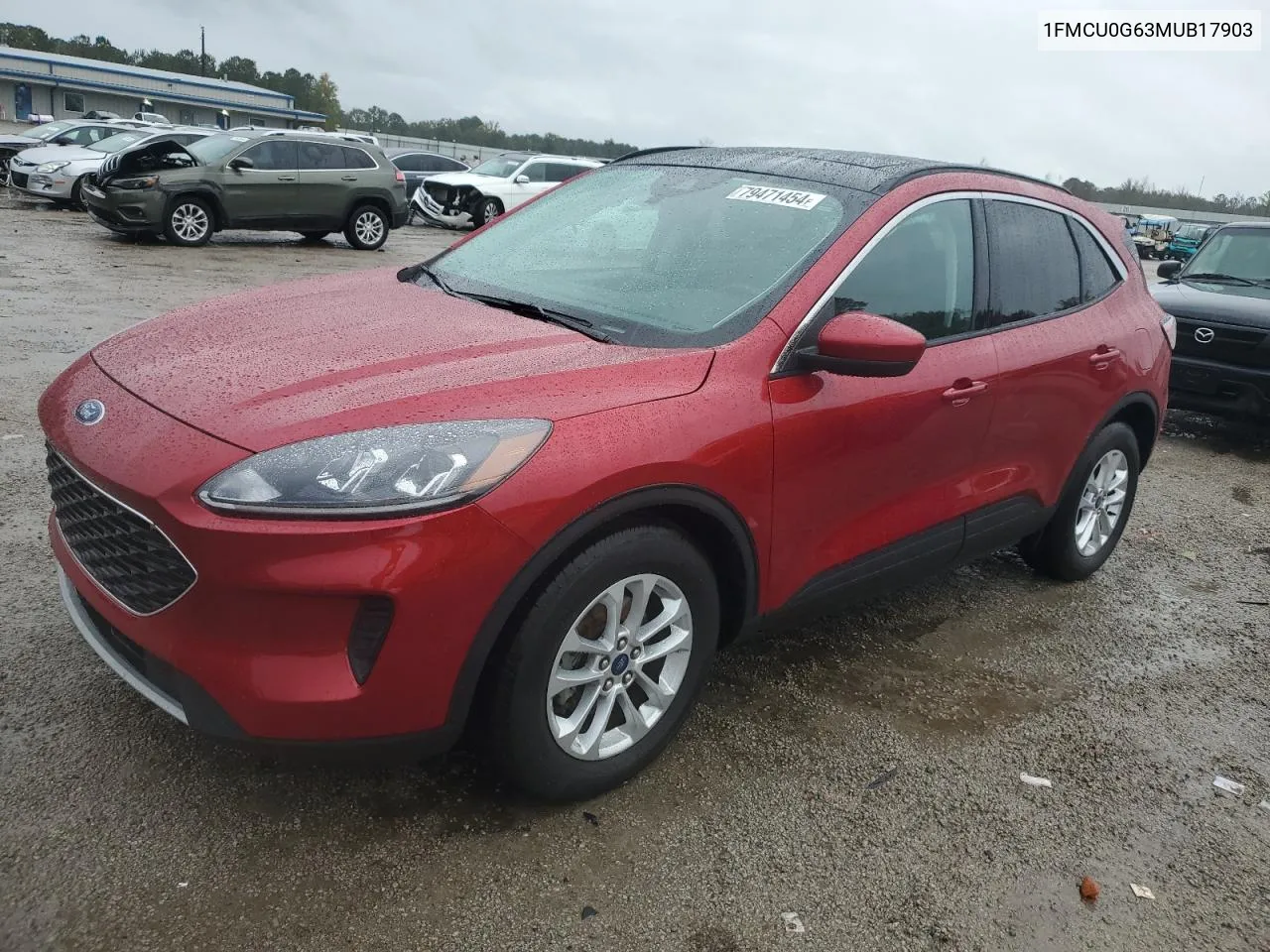 2021 Ford Escape Se VIN: 1FMCU0G63MUB17903 Lot: 79471454