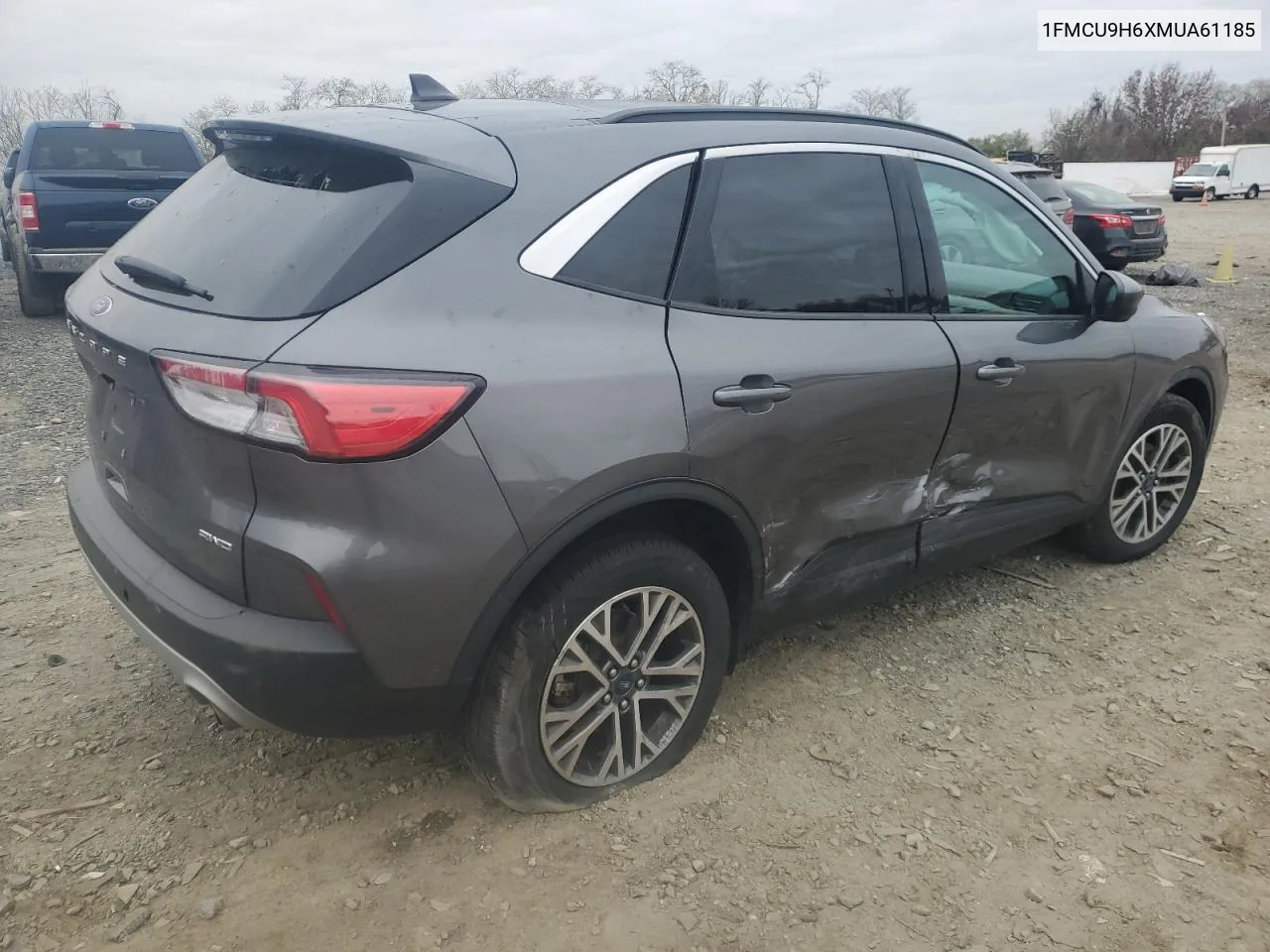 2021 Ford Escape Sel VIN: 1FMCU9H6XMUA61185 Lot: 80393684