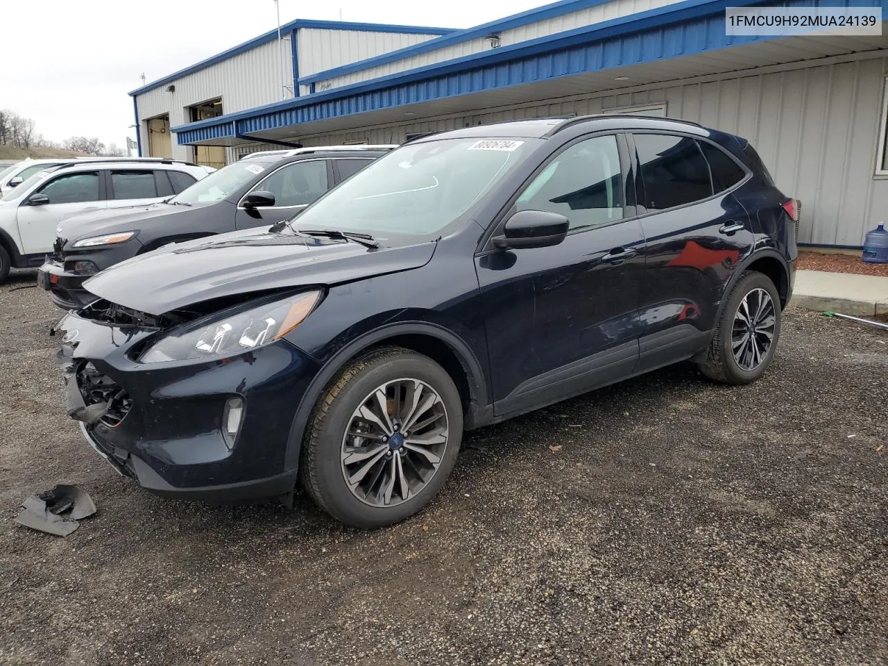 2021 Ford Escape Sel VIN: 1FMCU9H92MUA24139 Lot: 80926784