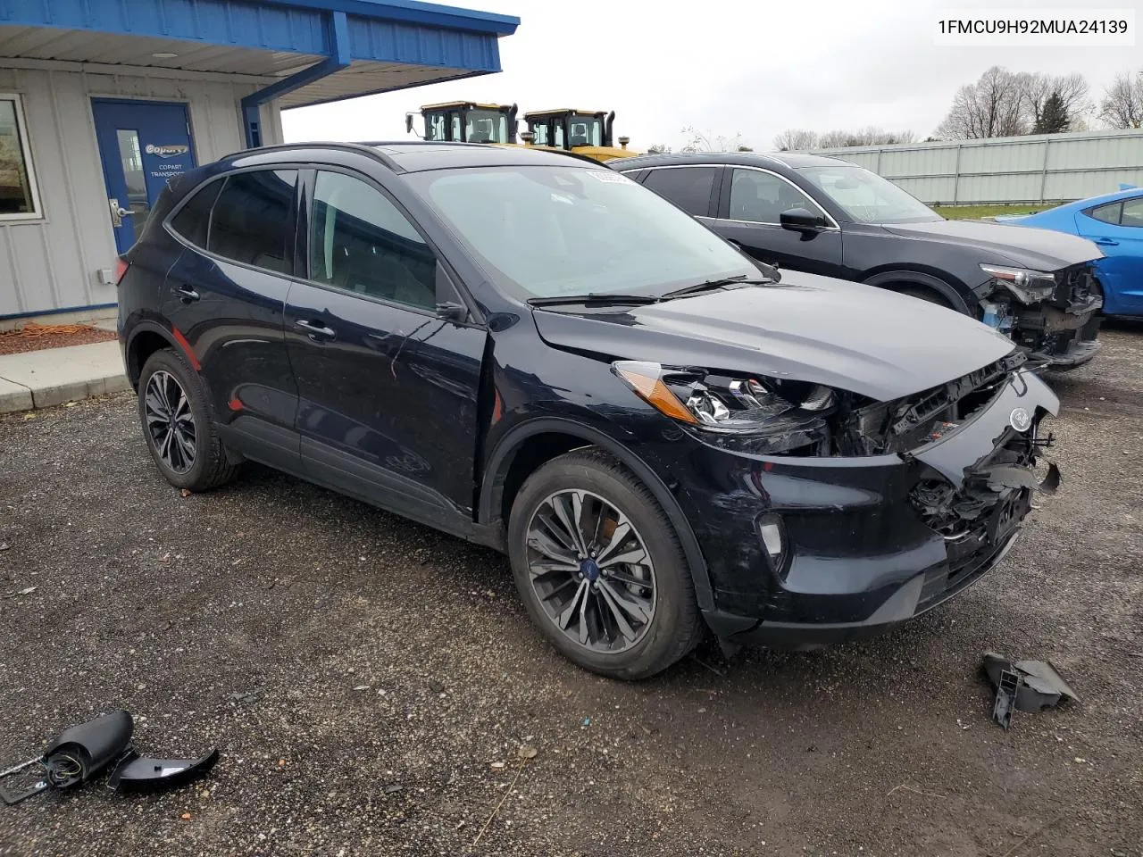 2021 Ford Escape Sel VIN: 1FMCU9H92MUA24139 Lot: 80926784