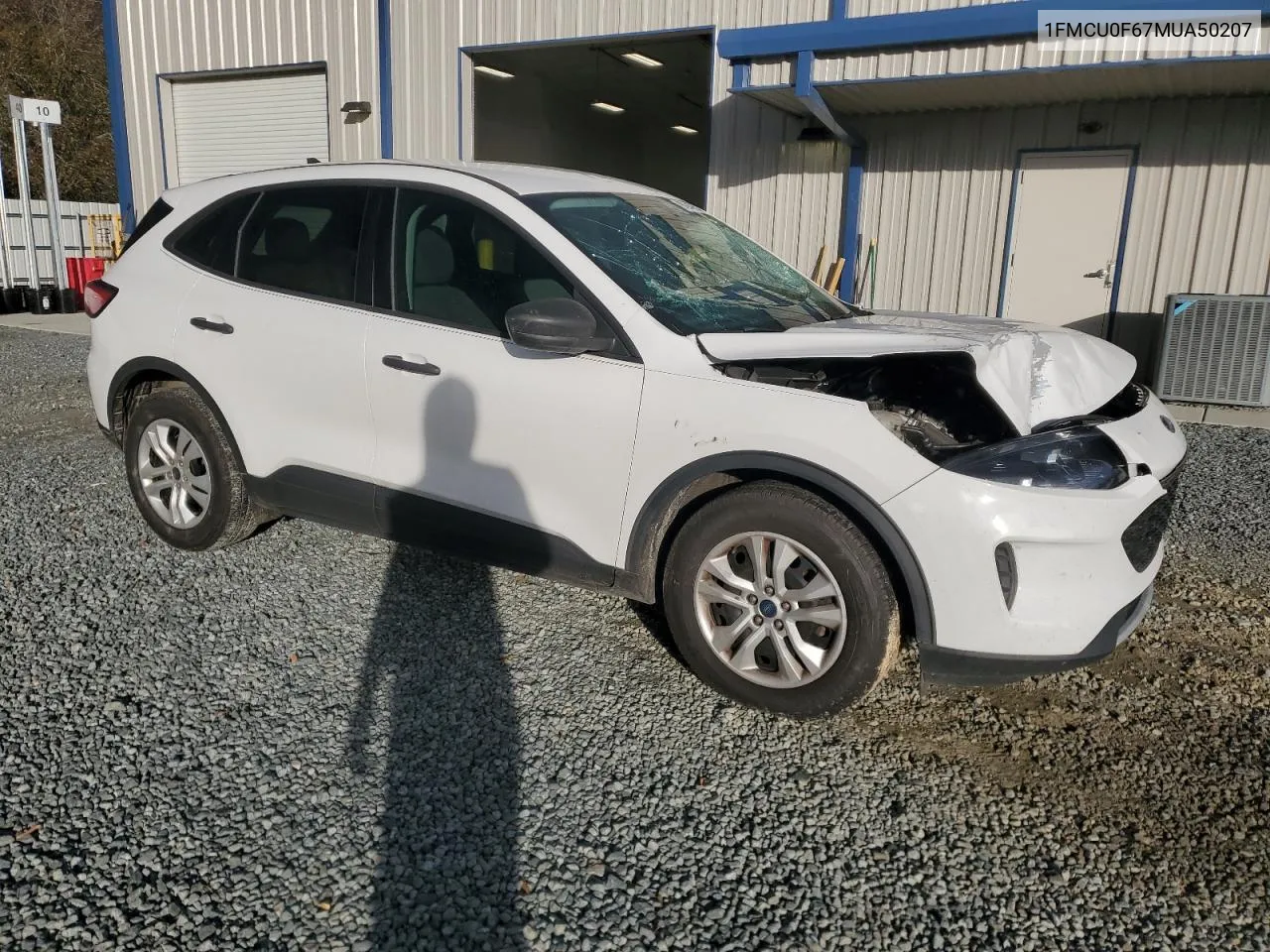 2021 Ford Escape S VIN: 1FMCU0F67MUA50207 Lot: 80947574