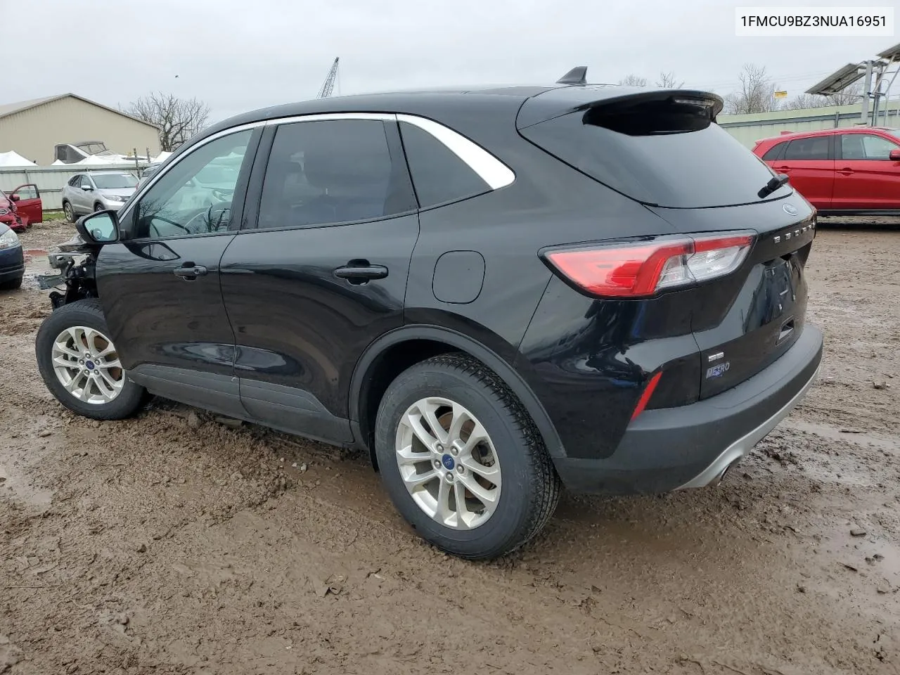 2022 Ford Escape Se VIN: 1FMCU9BZ3NUA16951 Lot: 51533324