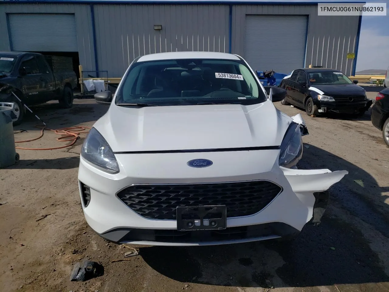 2022 Ford Escape Se VIN: 1FMCU0G61NUB62193 Lot: 53813604