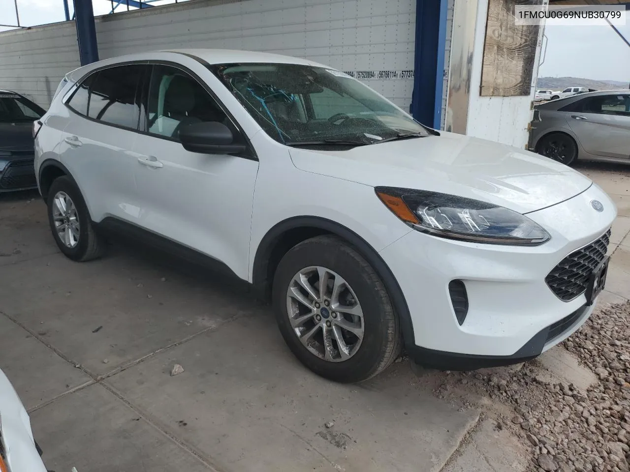 2022 Ford Escape Se VIN: 1FMCU0G69NUB30799 Lot: 59123544