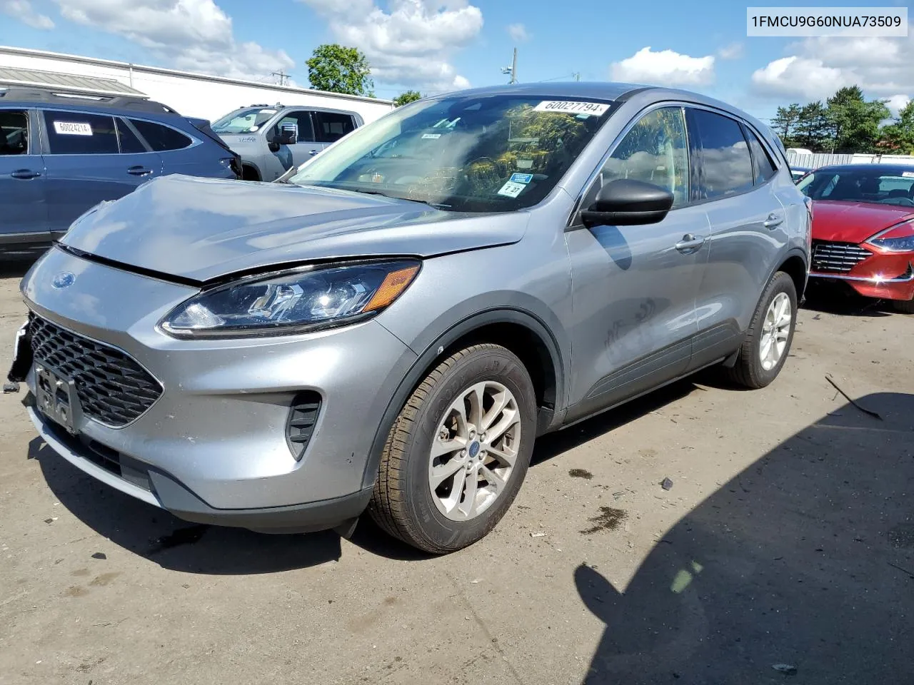 2022 Ford Escape Se VIN: 1FMCU9G60NUA73509 Lot: 60027794