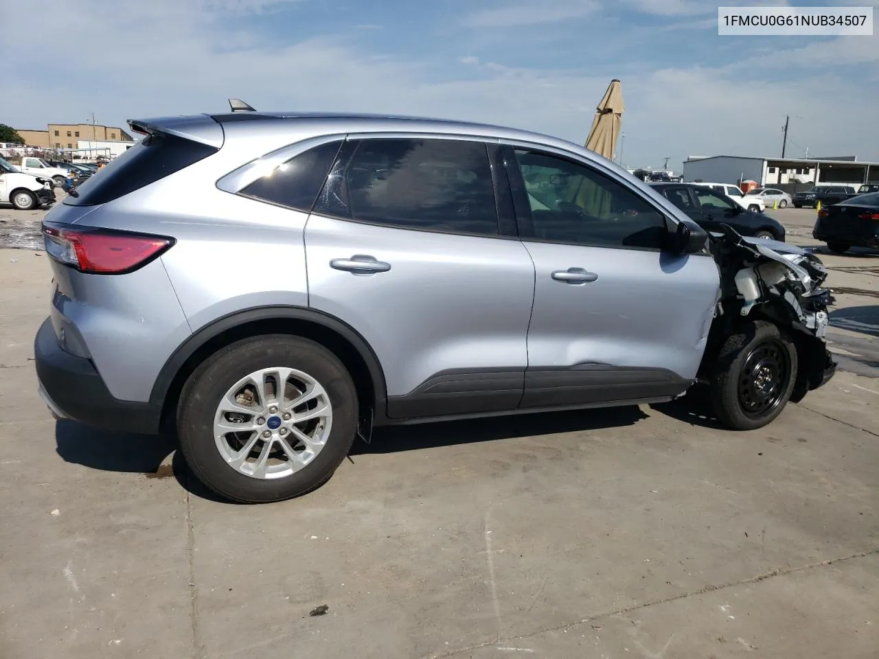 2022 Ford Escape Se VIN: 1FMCU0G61NUB34507 Lot: 60843174