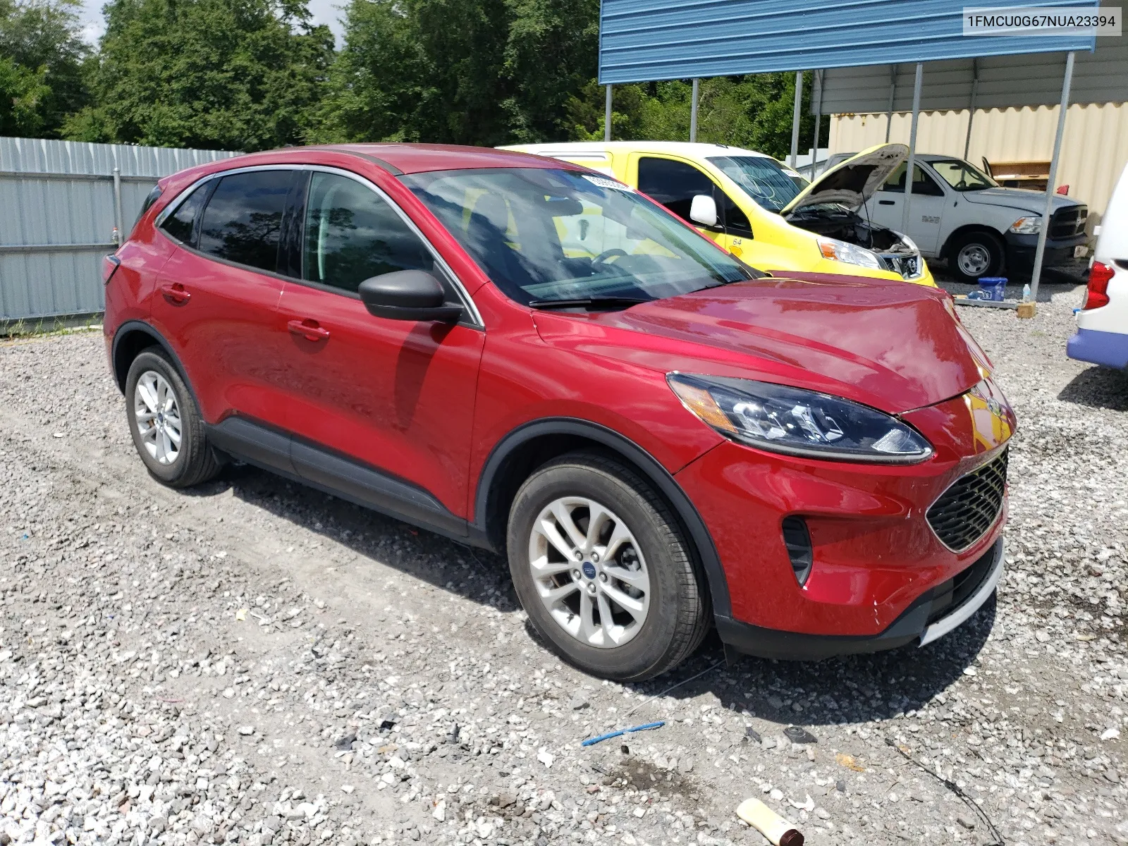 2022 Ford Escape Se VIN: 1FMCU0G67NUA23394 Lot: 63965324