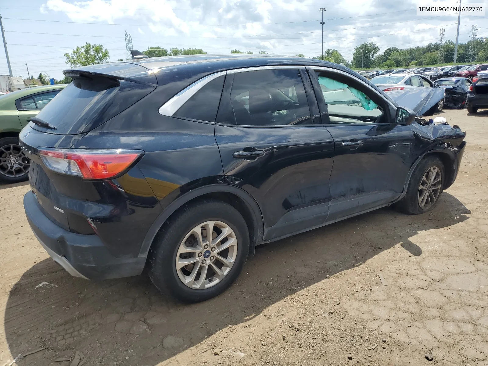 2022 Ford Escape Se VIN: 1FMCU9G64NUA32770 Lot: 64398934