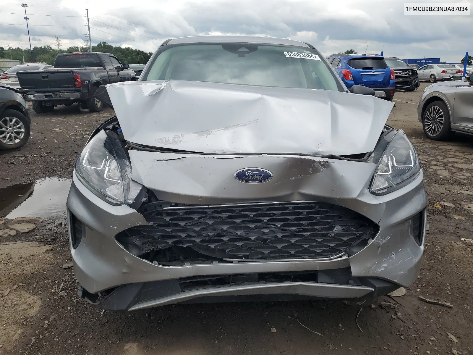 2022 Ford Escape Se VIN: 1FMCU9BZ3NUA87034 Lot: 65053084