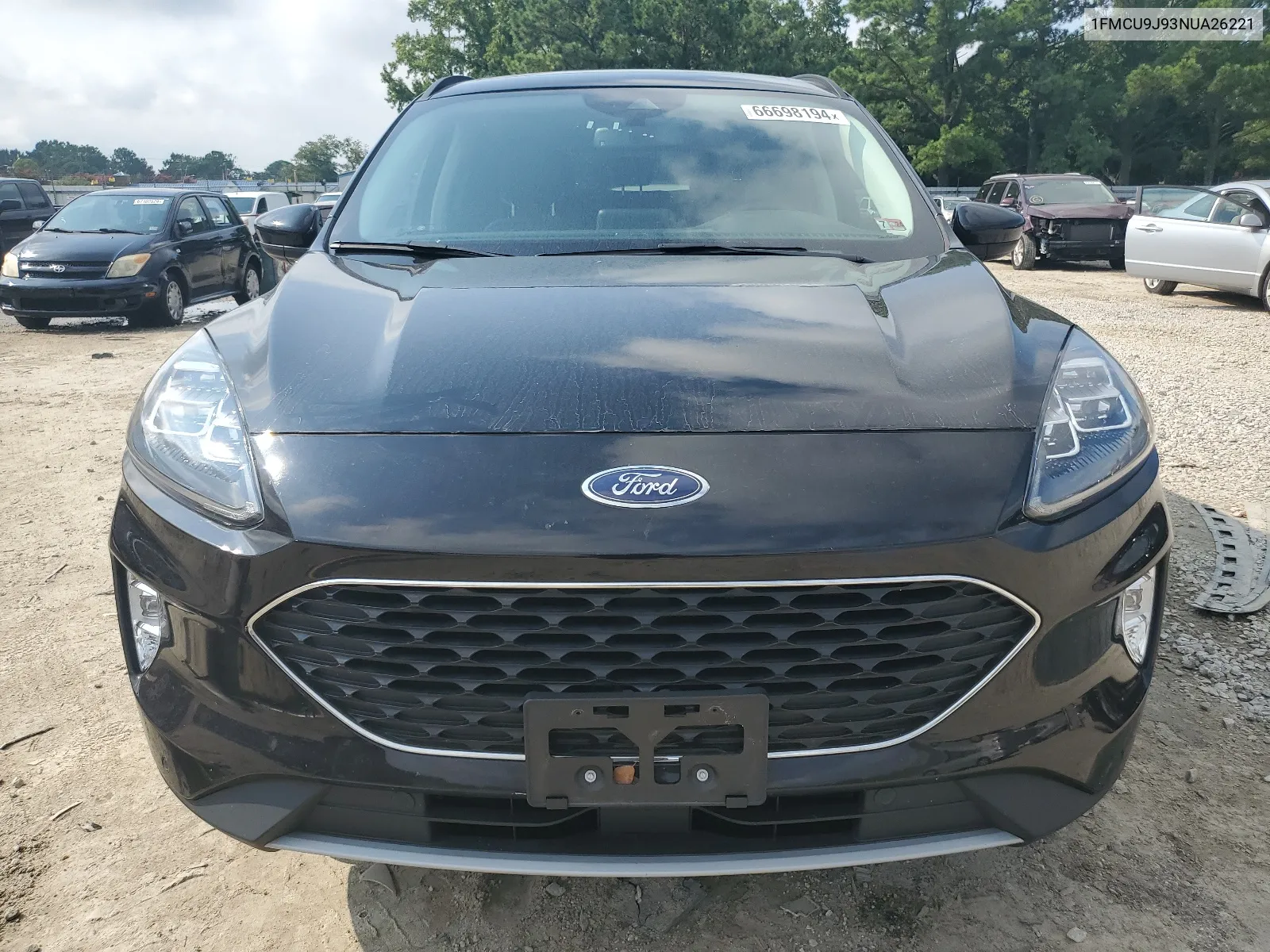 2022 Ford Escape Titanium VIN: 1FMCU9J93NUA26221 Lot: 66698194