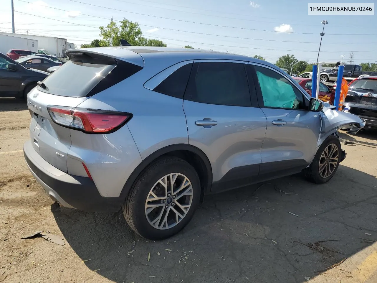 2022 Ford Escape Sel VIN: 1FMCU9H6XNUB70246 Lot: 68136734