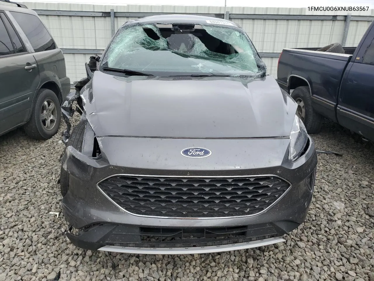 2022 Ford Escape Se VIN: 1FMCU0G6XNUB63567 Lot: 68601344