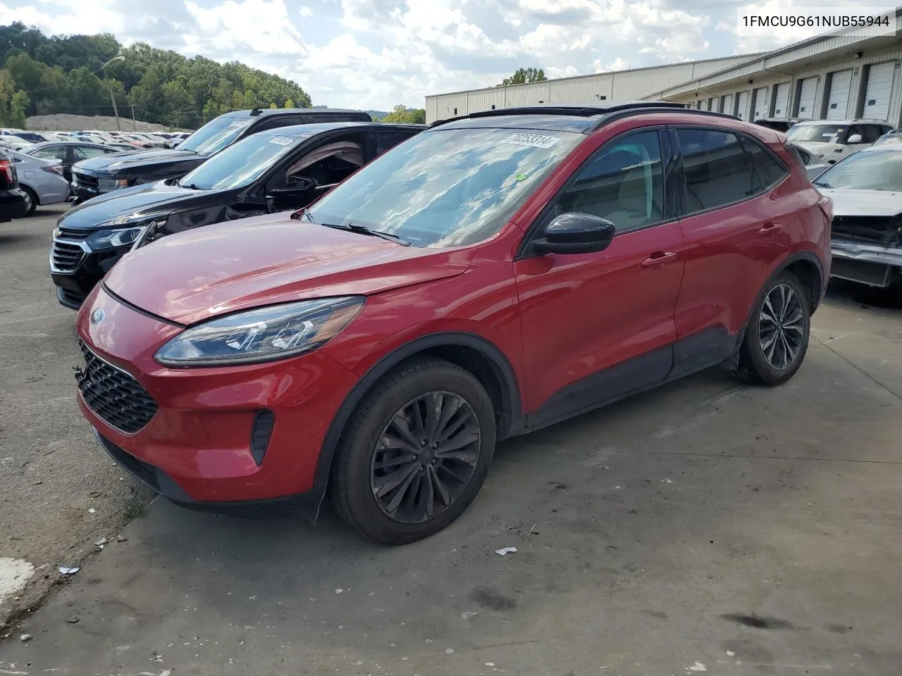 2022 Ford Escape Se VIN: 1FMCU9G61NUB55944 Lot: 70253314