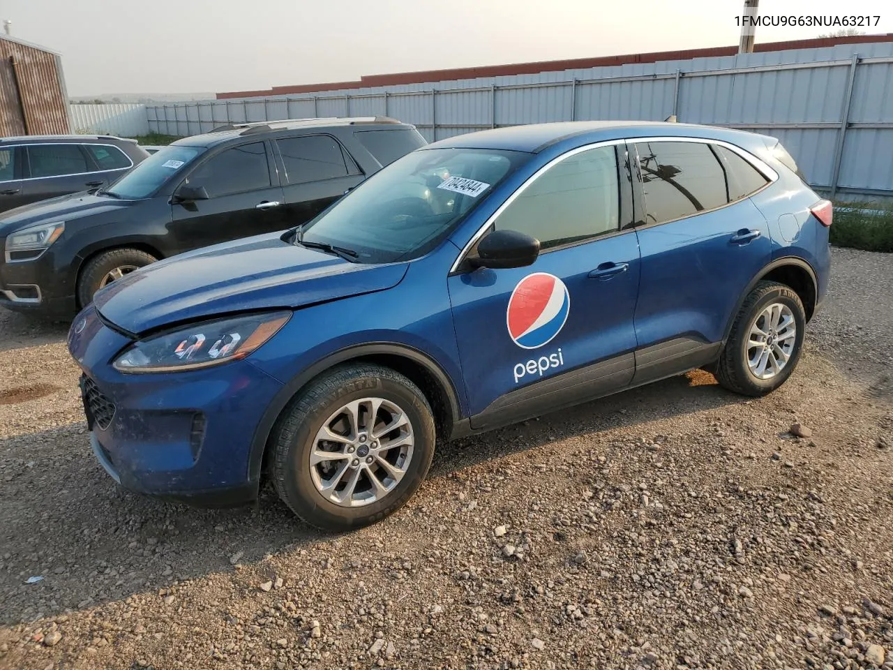 2022 Ford Escape Se VIN: 1FMCU9G63NUA63217 Lot: 70424844