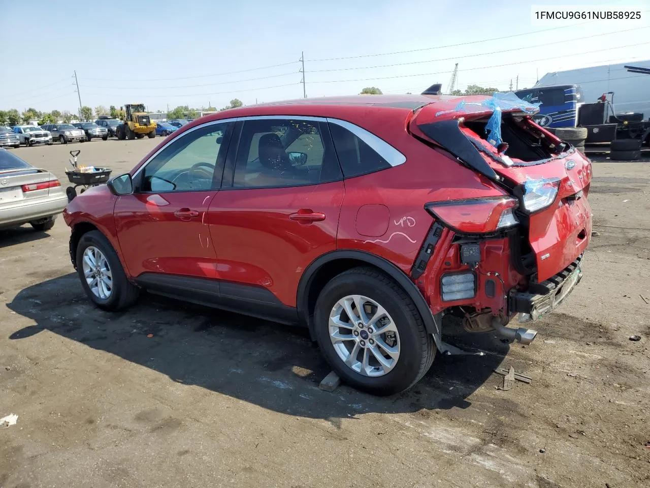 2022 Ford Escape Se VIN: 1FMCU9G61NUB58925 Lot: 70627024