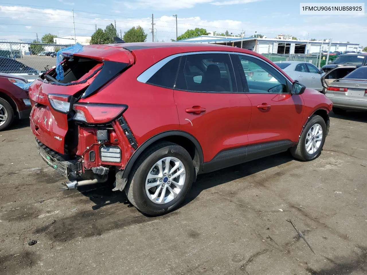 2022 Ford Escape Se VIN: 1FMCU9G61NUB58925 Lot: 70627024