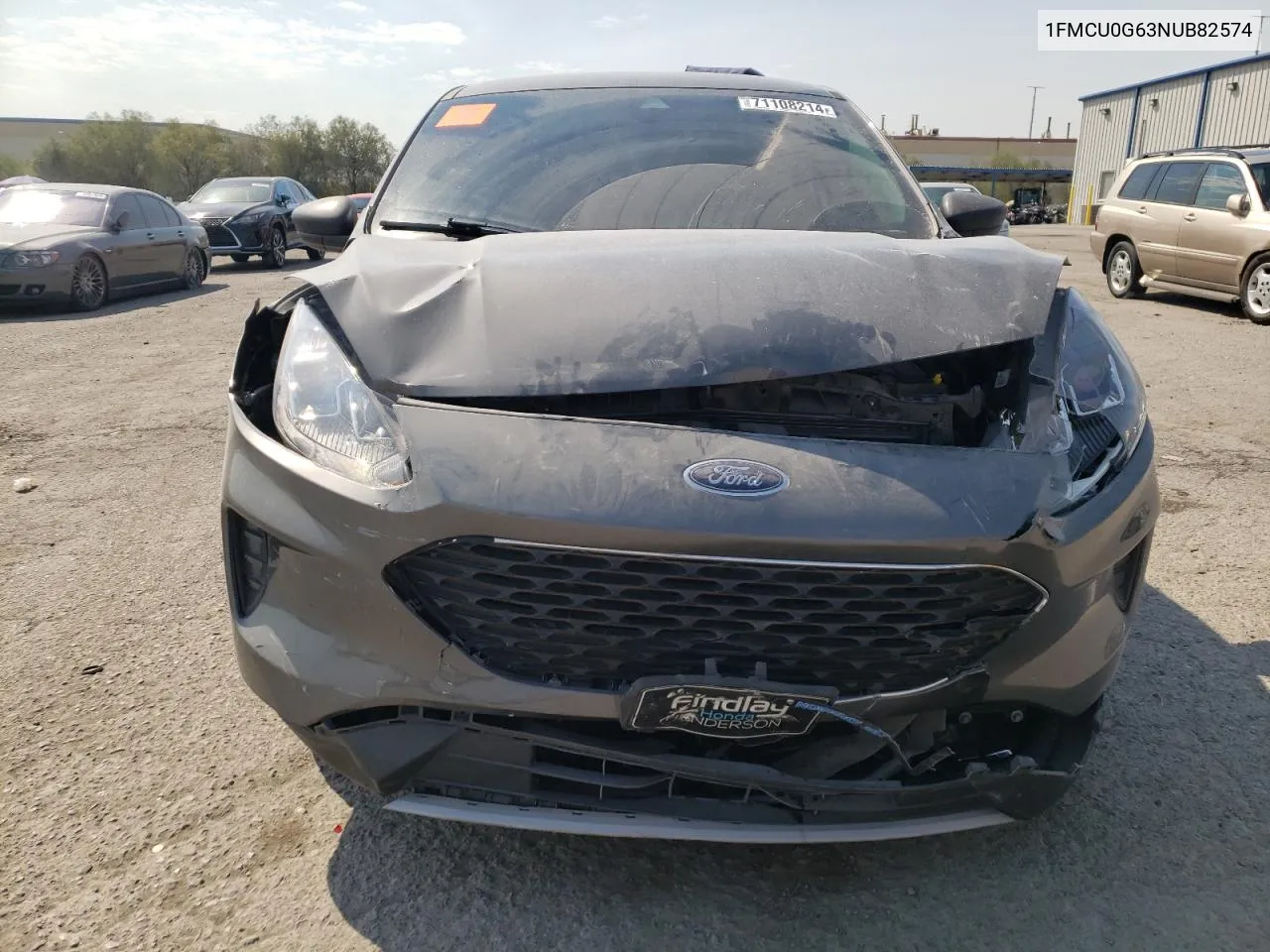 2022 Ford Escape Se VIN: 1FMCU0G63NUB82574 Lot: 71108214