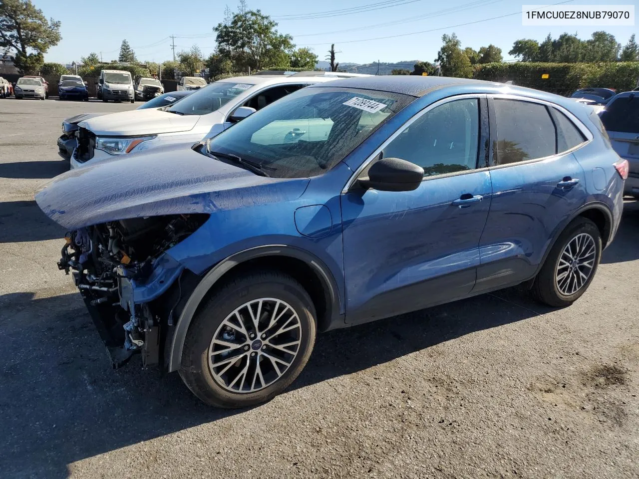 2022 Ford Escape Se VIN: 1FMCU0EZ8NUB79070 Lot: 71289144