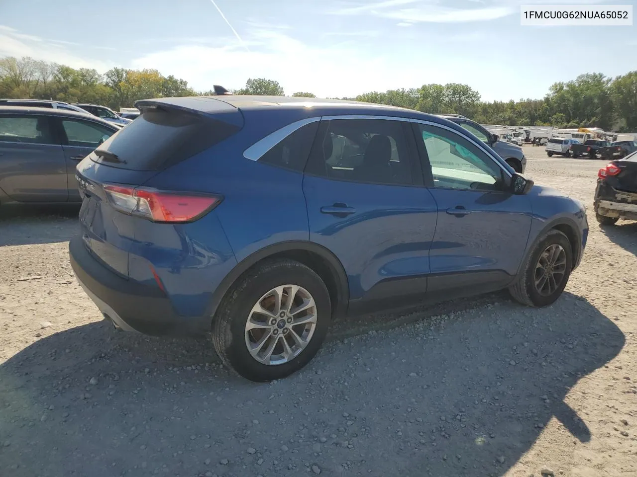 2022 Ford Escape Se VIN: 1FMCU0G62NUA65052 Lot: 72529104