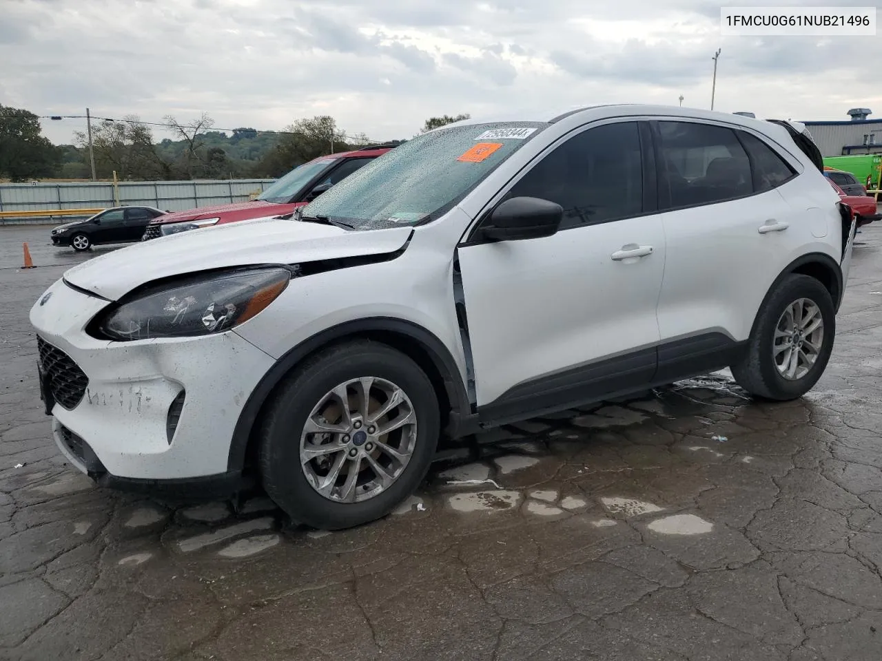 2022 Ford Escape Se VIN: 1FMCU0G61NUB21496 Lot: 72950344