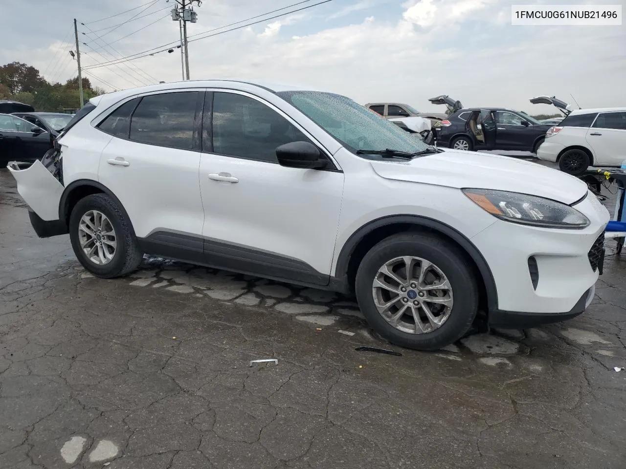 2022 Ford Escape Se VIN: 1FMCU0G61NUB21496 Lot: 72950344