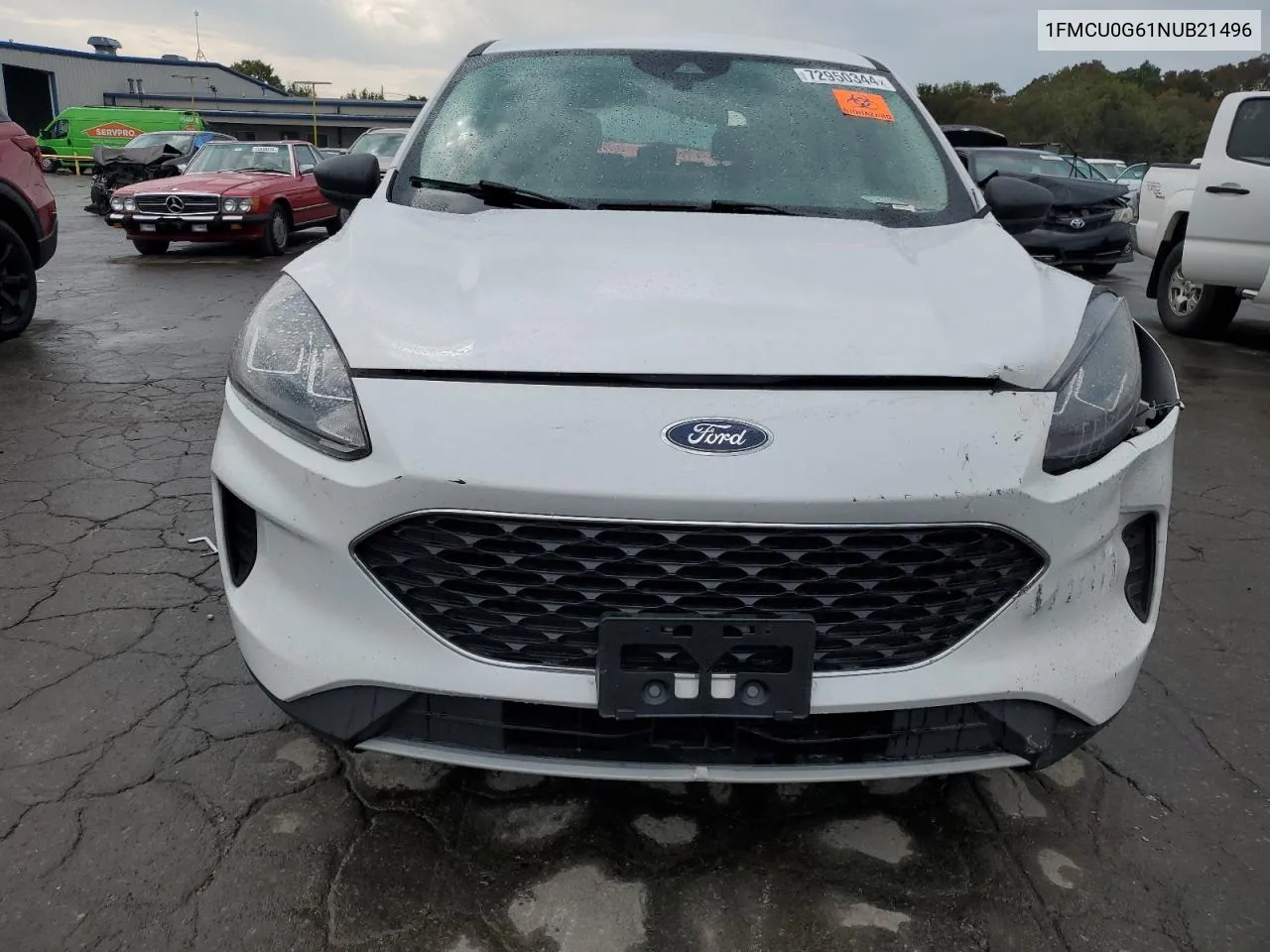 2022 Ford Escape Se VIN: 1FMCU0G61NUB21496 Lot: 72950344