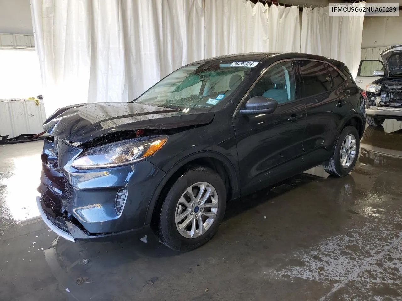 2022 Ford Escape Se VIN: 1FMCU9G62NUA60289 Lot: 75499334