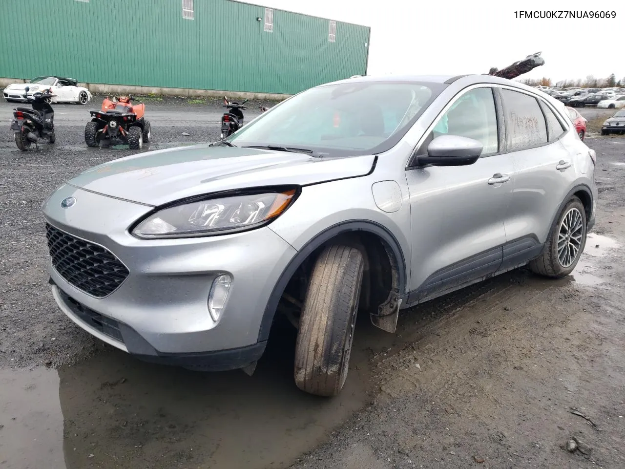 2022 Ford Escape Sel VIN: 1FMCU0KZ7NUA96069 Lot: 76022544