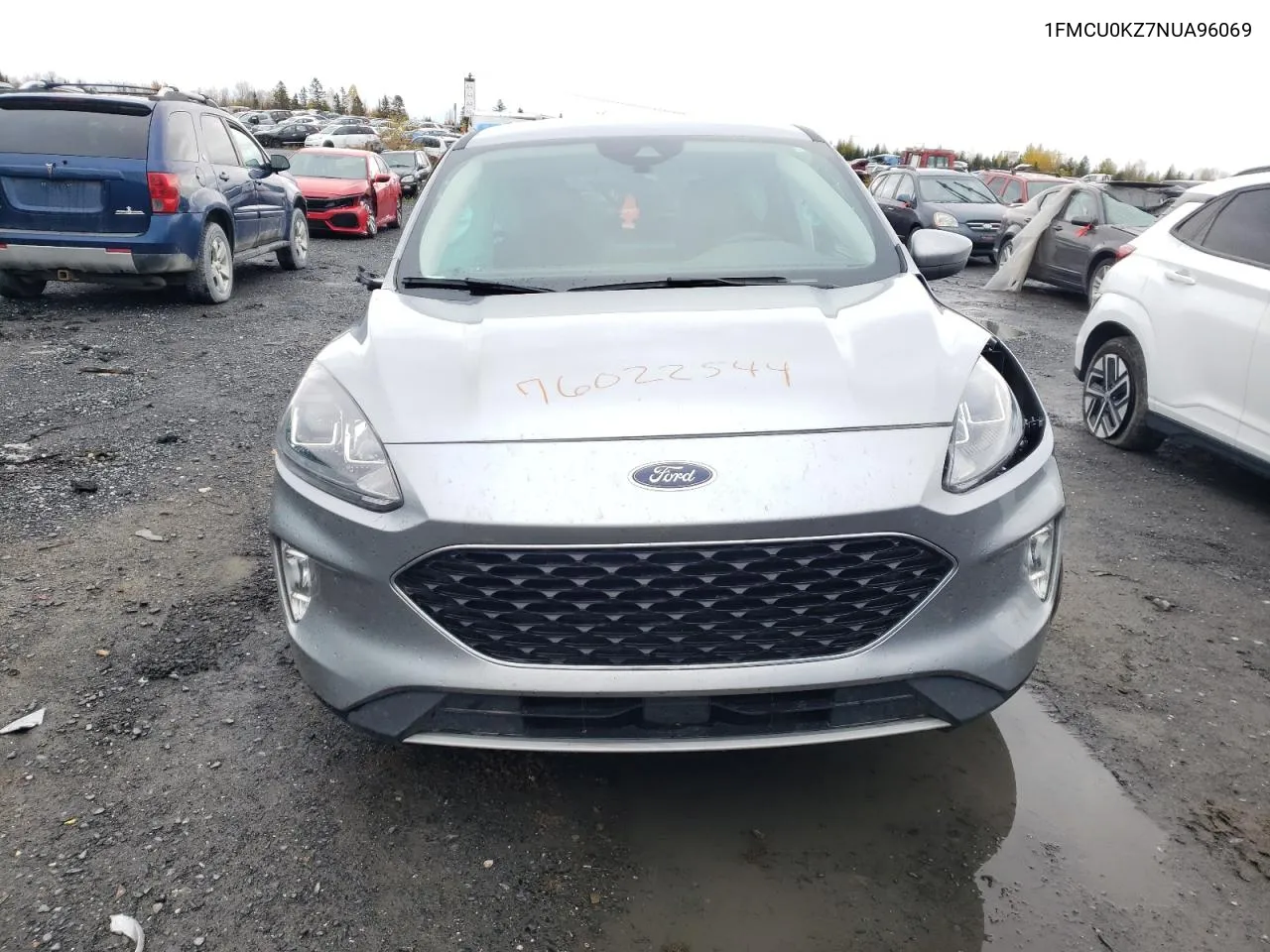 2022 Ford Escape Sel VIN: 1FMCU0KZ7NUA96069 Lot: 76022544