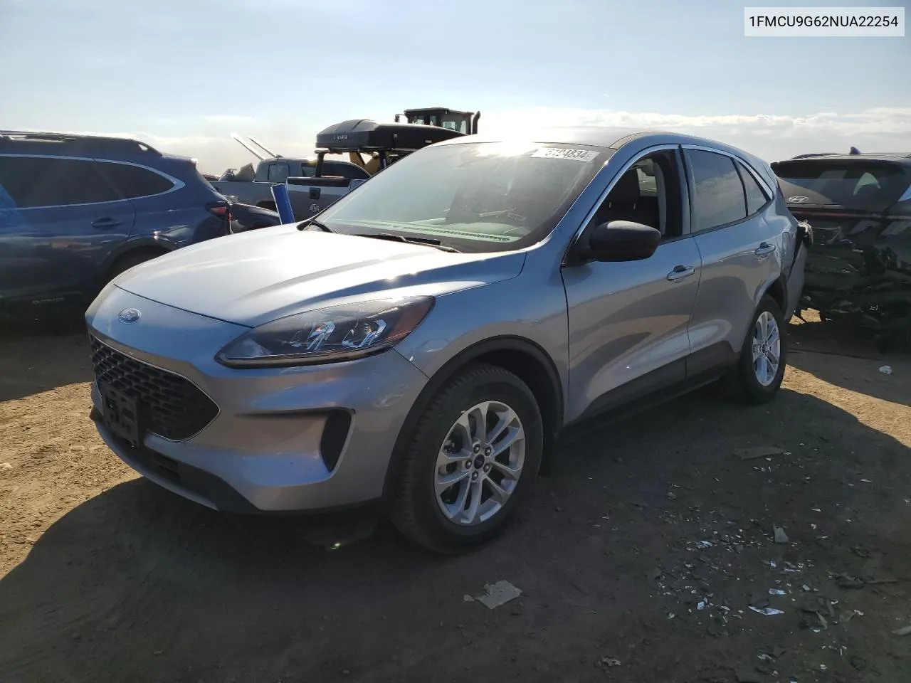 2022 Ford Escape Se VIN: 1FMCU9G62NUA22254 Lot: 76194834