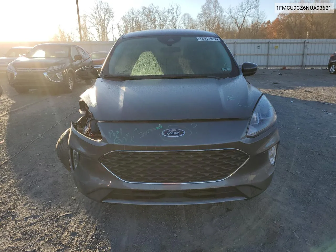 2022 Ford Escape Sel VIN: 1FMCU9CZ6NUA93621 Lot: 78971414