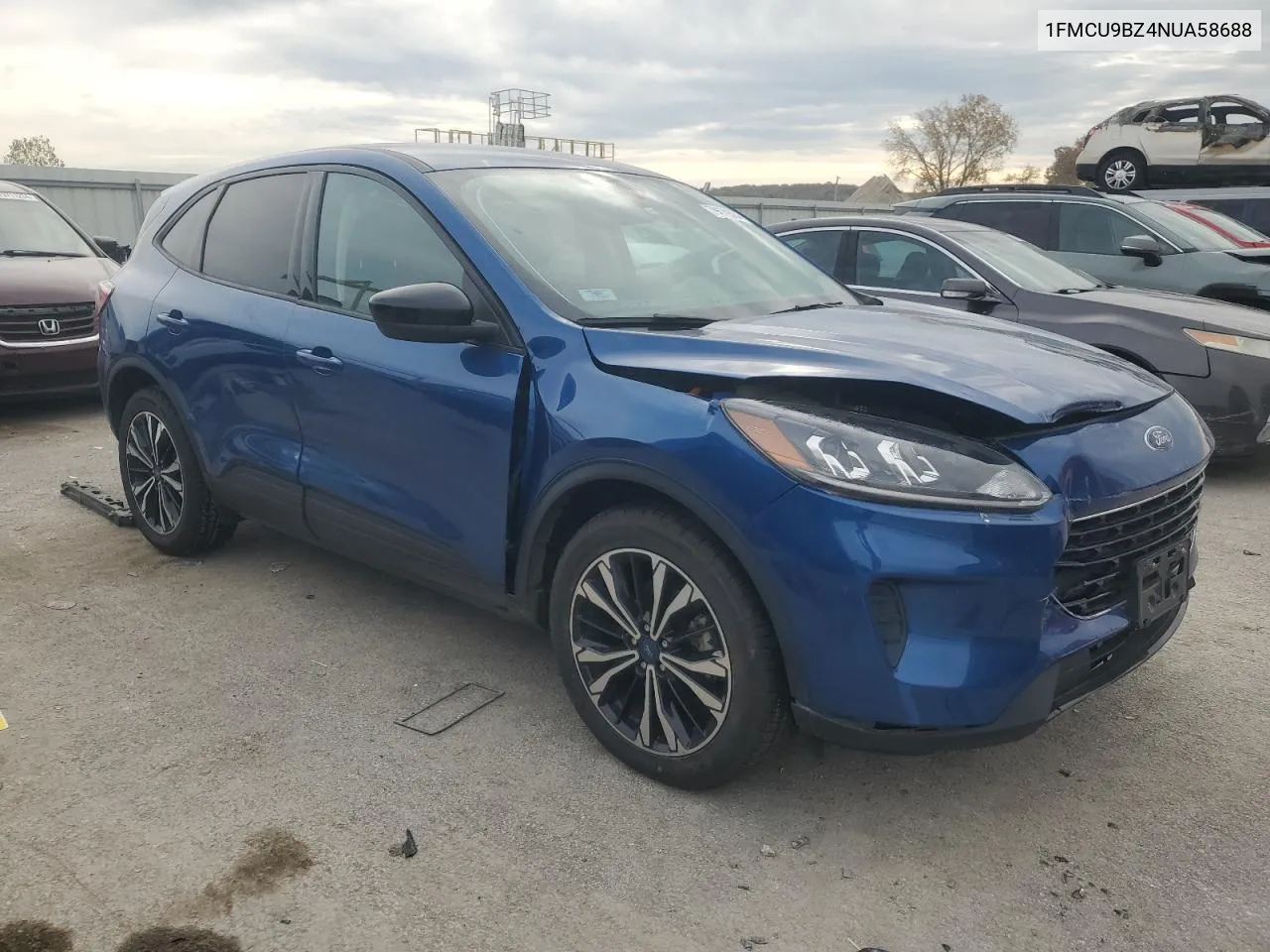 2022 Ford Escape Se VIN: 1FMCU9BZ4NUA58688 Lot: 79679384