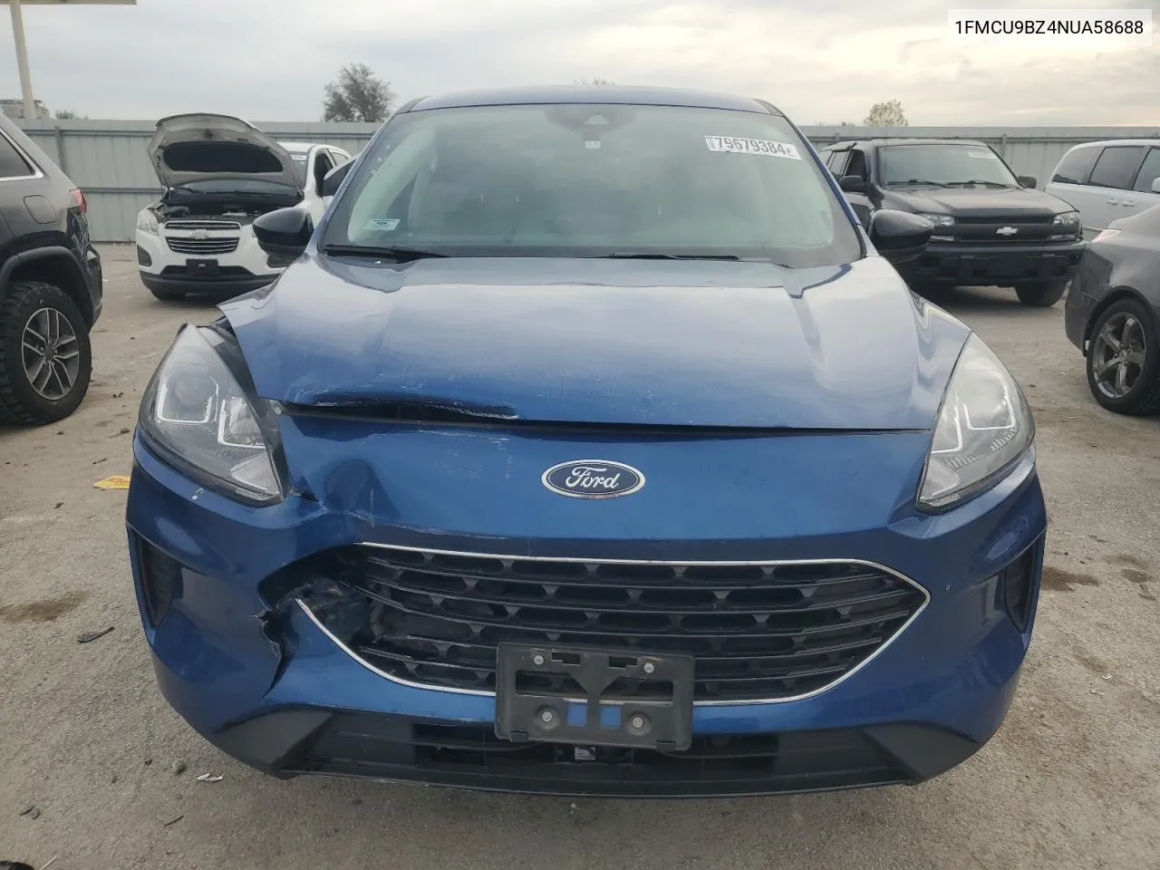 2022 Ford Escape Se VIN: 1FMCU9BZ4NUA58688 Lot: 79679384