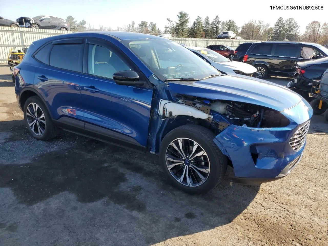 2022 Ford Escape Se VIN: 1FMCU9G61NUB92508 Lot: 81460474