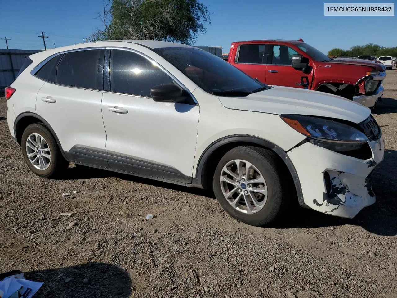 2022 Ford Escape Se VIN: 1FMCU0G65NUB38432 Lot: 81768504