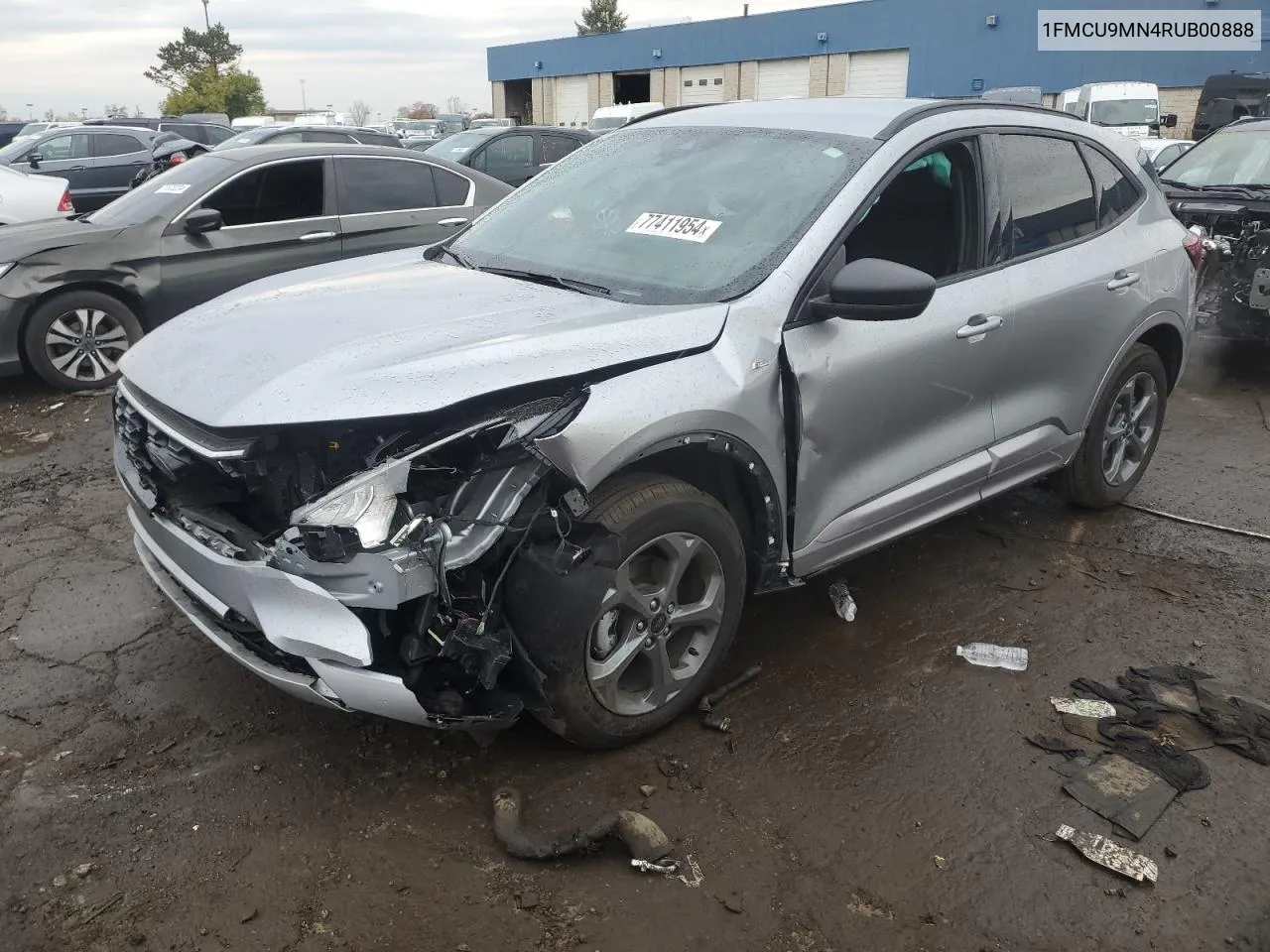 2024 Ford Escape St Line VIN: 1FMCU9MN4RUB00888 Lot: 77411954