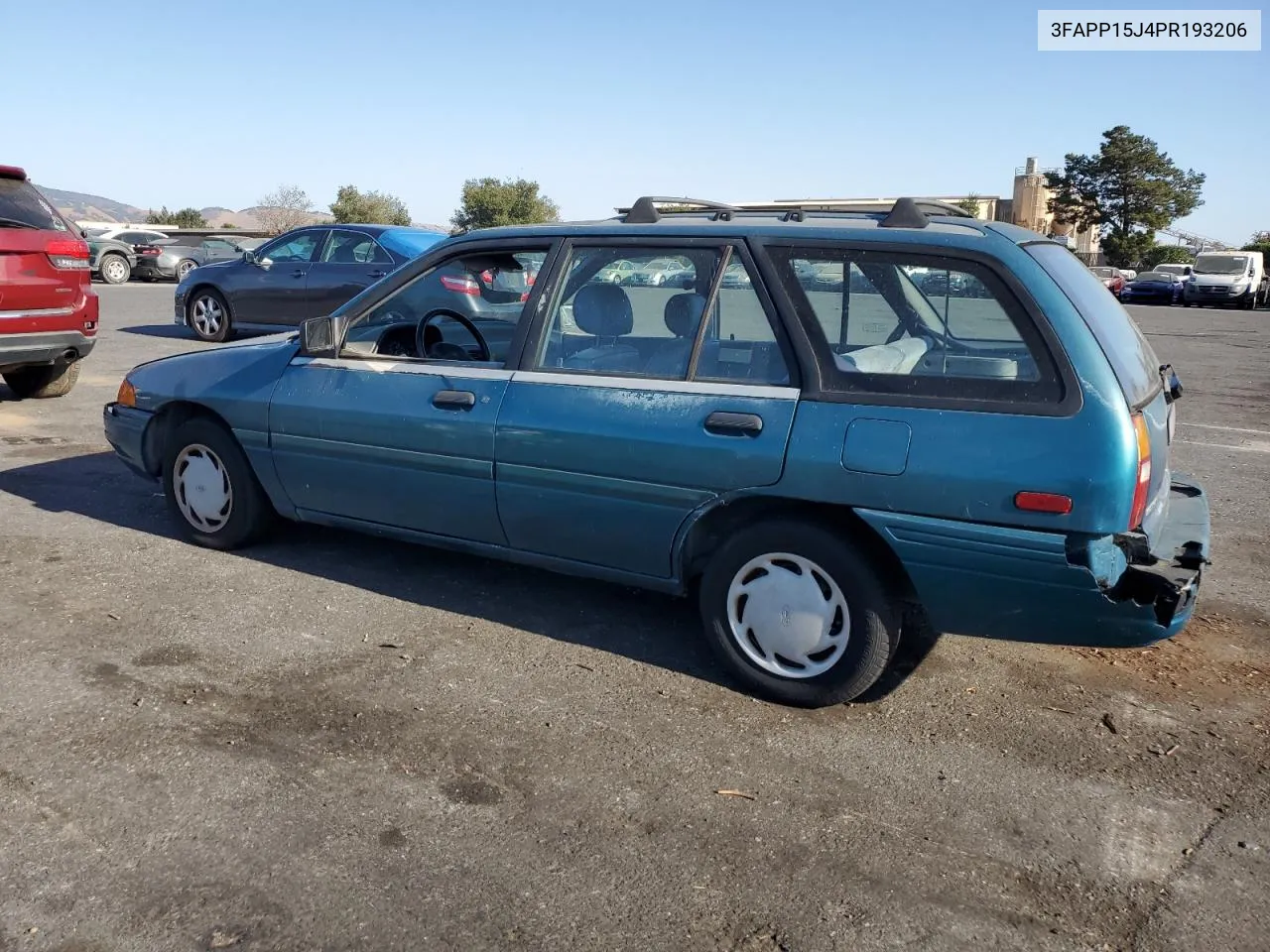 1993 Ford Escort Lx VIN: 3FAPP15J4PR193206 Lot: 73037934