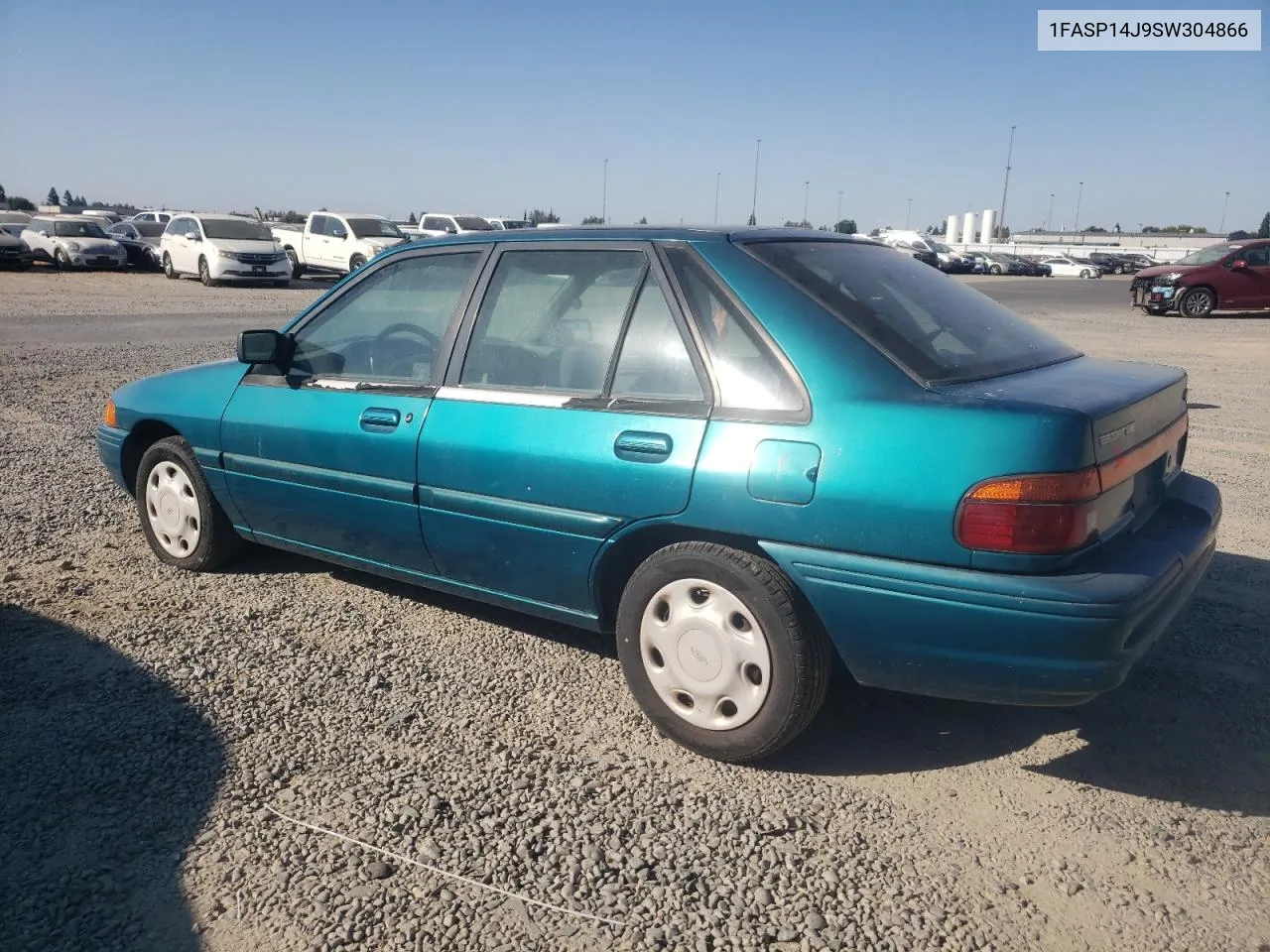 1995 Ford Escort Lx VIN: 1FASP14J9SW304866 Lot: 73006174