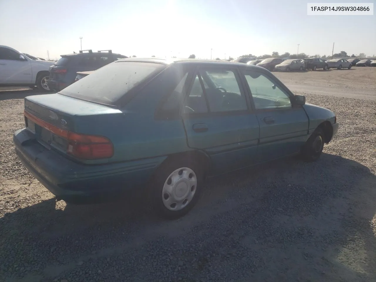 1995 Ford Escort Lx VIN: 1FASP14J9SW304866 Lot: 73006174